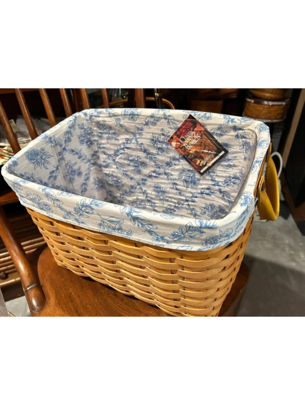Longaberger Newspaper basket combo